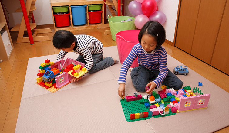 アレルバスターフロア畳施工イメージ